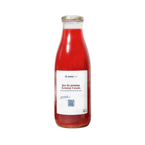 Omie - Jus de pomme granny bio et cassis - 75cl