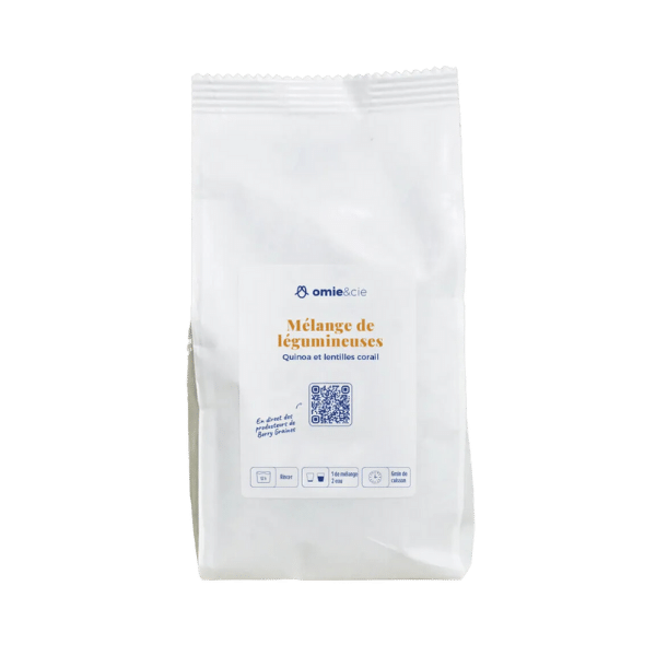 Omie - Mélange quinoa lentille corail du Berry - 500g