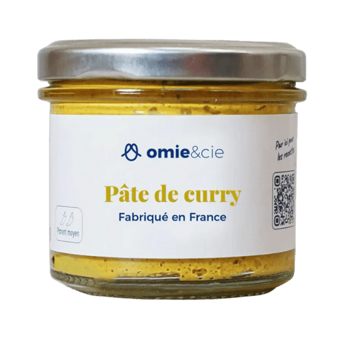 Omie - Pâte de curry jaune bio - 105g