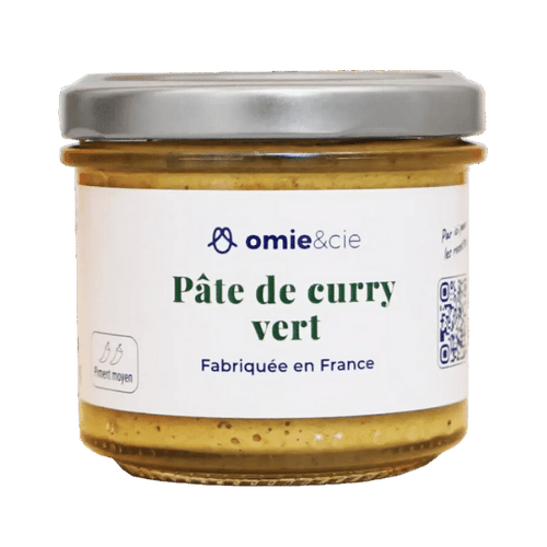 Omie - Pâte de curry vert bio - 150g