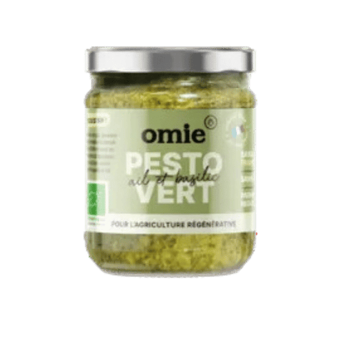 Omie - Pesto vert - basilic français bio - 180g