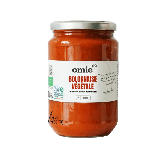 Omie - Sauce bolognaise végétale bio - 700g
