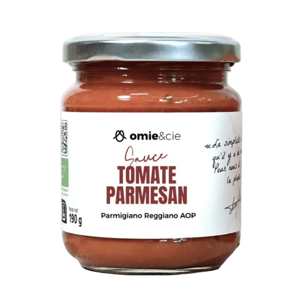 Omie - Sauce tomate parmesan bio - 190g