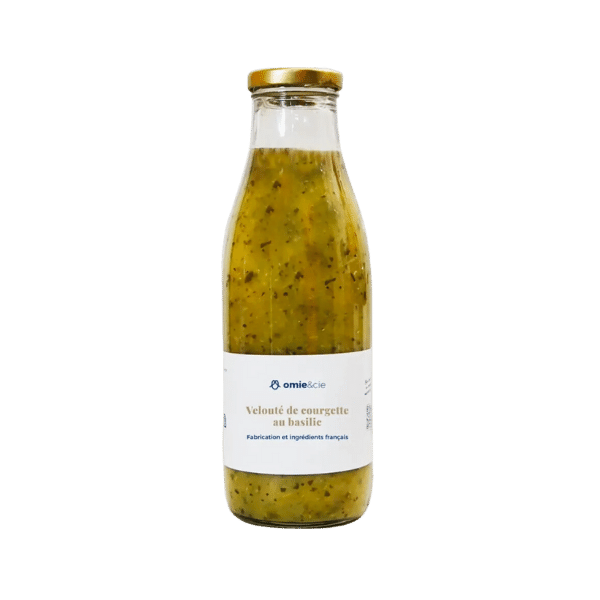 Omie - Soupe courgette basilic bio - 750g