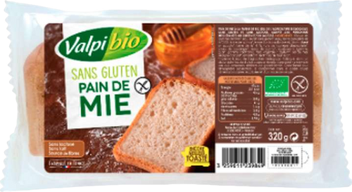 Pain de mie sans gluten bio - 320g