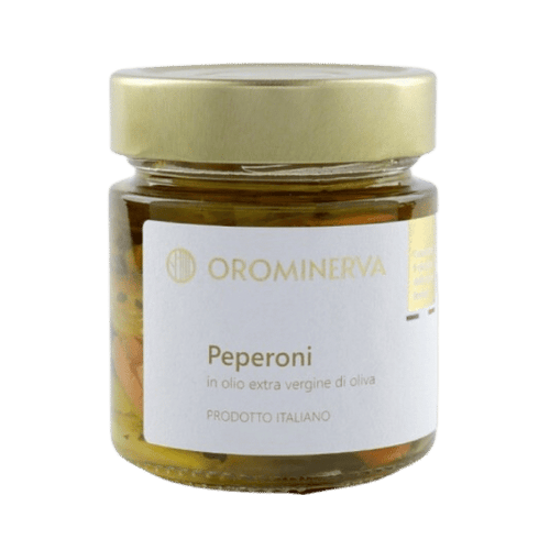 Orominerva - Poivrons à l'huile - 210g