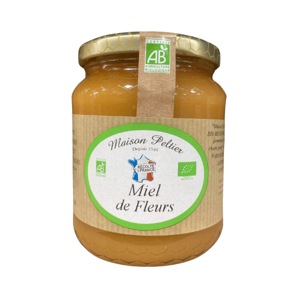 Miel de fleurs crémeux bio - 500g