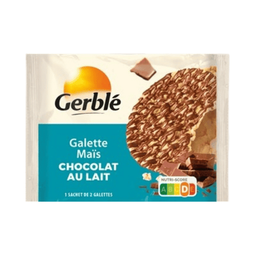 Galettes de maïs au chocolat au lait - 31g