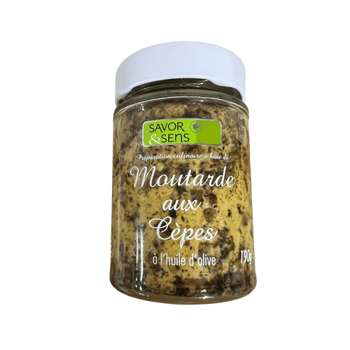 Moutarde aux cèpes - 190g