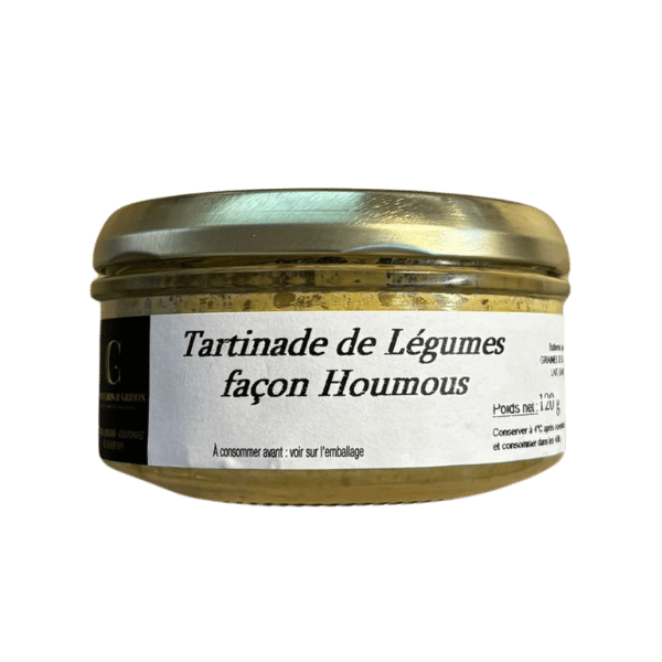 Tartinade de légumes façon houmous - 120g