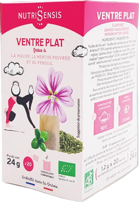 Infusion ventre plat bio - 20 sachets