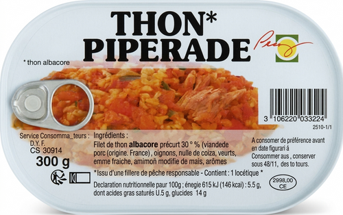 Peny - Thon piperade - 300g - 3106220033242