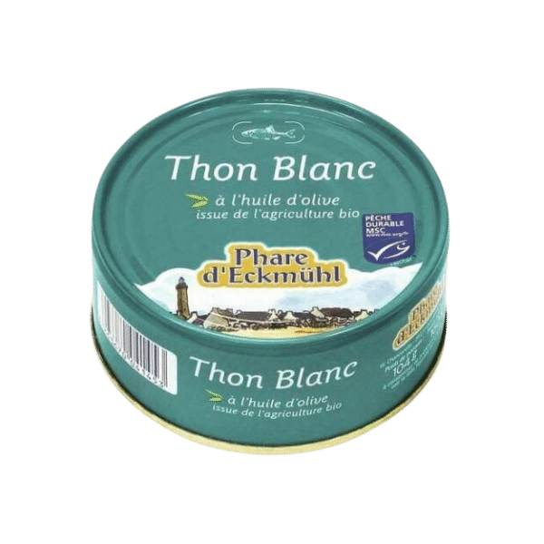 Phare D'Eckmühl - Thon blanc germon à l'huile d'olive bio - 160g