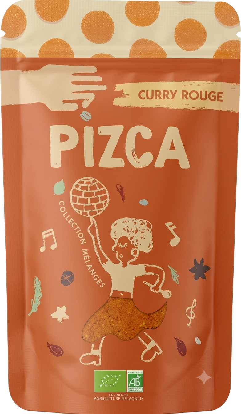 Pizca - Curry rouge en poudre bio - 35g - 3760437691017