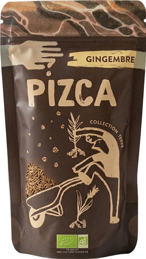 Pizca - Gingembre en poudre bio - 35g  - 3760437690034
