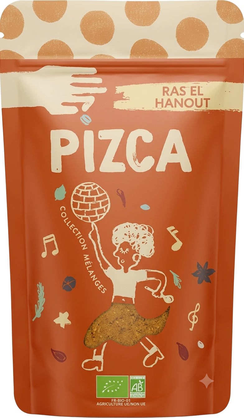 Pizca - Ras el Hanout en poudre bio - 35g - 3760437691048