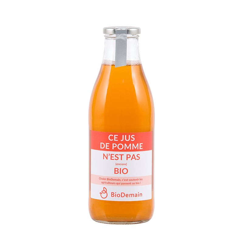 PourDemain - Jus de pommes pas (encore) bio - 1L