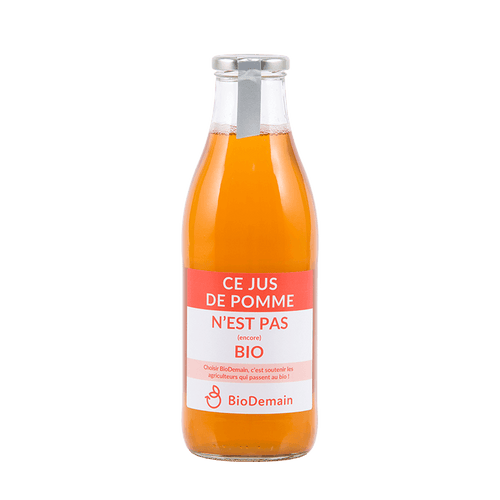 PourDemain - Jus de pommes pas (encore) bio - 1L