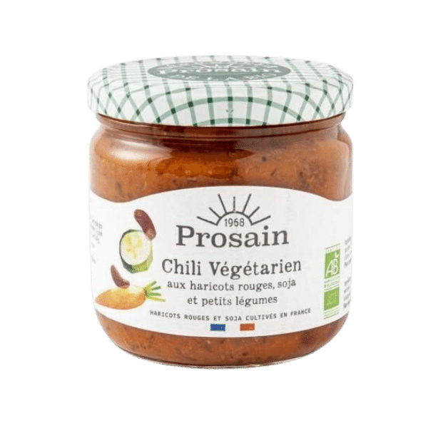 Prosain - Mon plat du jour Chili végétarien bio - 355g