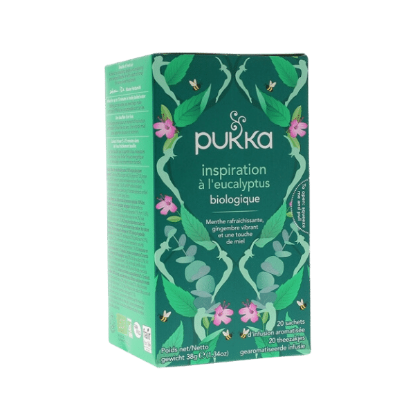Pukka - Infusion inspiration à l'eucalyptus bio - x20