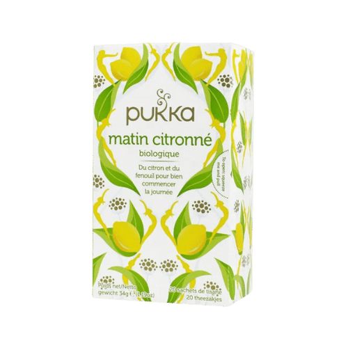 Pukka - Infusion matin citronné bio - 20 sachets