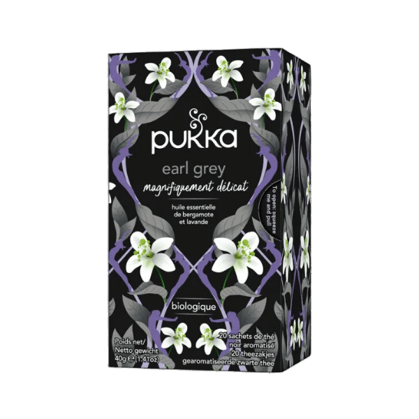 Pukka - Thé earl grey bio - 20 sachets