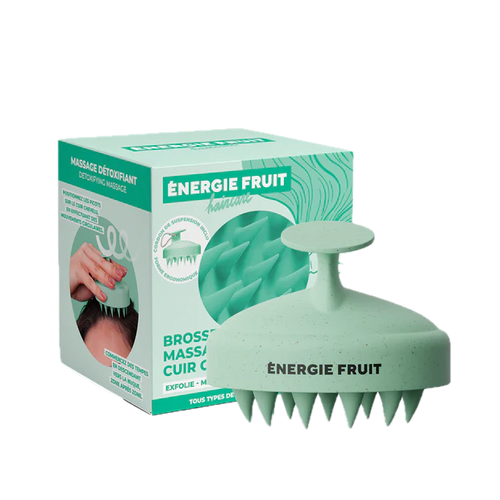 Brosse massante cuir chevelu
