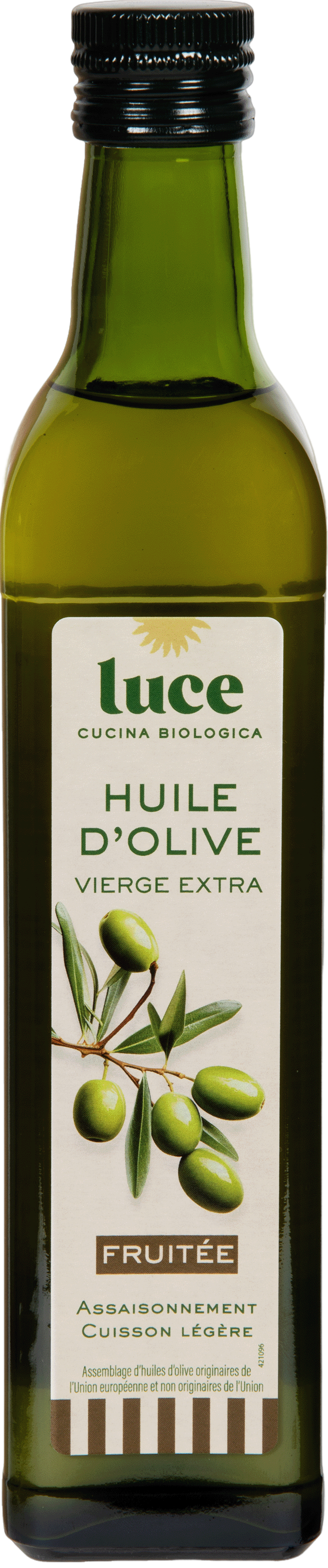 Huile d'olive fruitée bio - 50cl