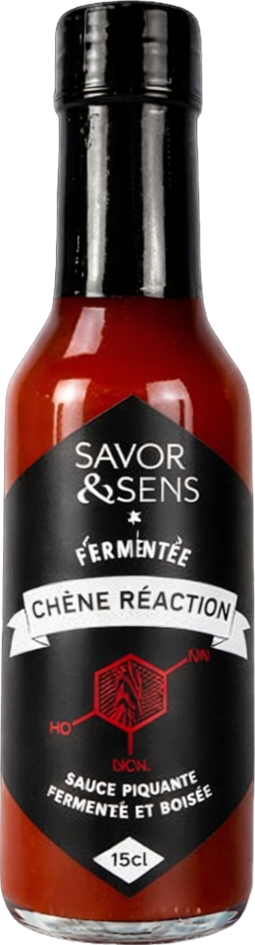 Sauce piquante fermentée et boisée - 150ml