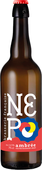 Bière ambrée au miel - 75cl