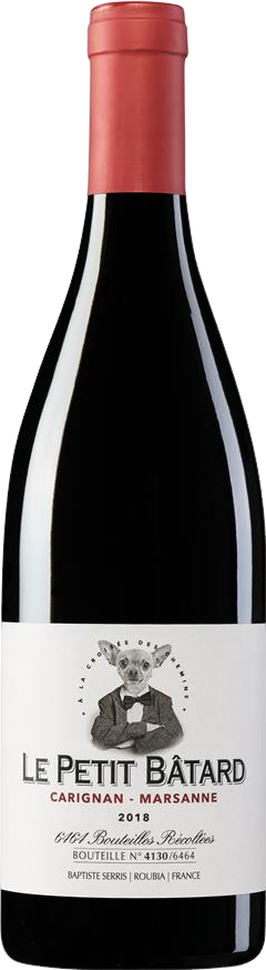 Vin rouge du Languedoc Le Petit Bâtard 2022 - 75cl