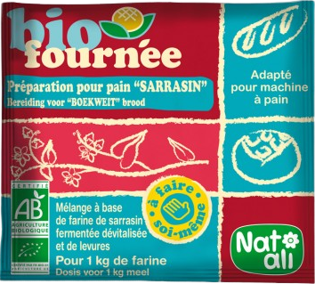 Préparation en poudre pour pain sarrasin bio - 35g