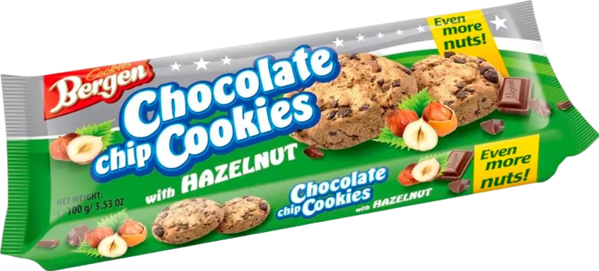Cookies chocolat noisettes - 100g