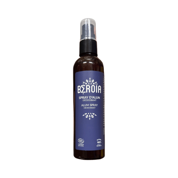 Déodorant à la pierre d'Alun en spray bio - 125ml