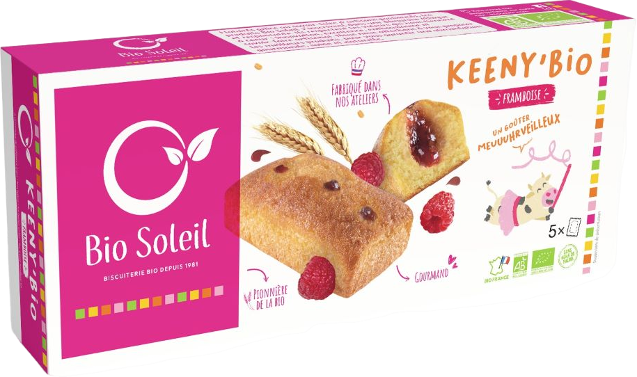 Keeny framboise bio - 160g