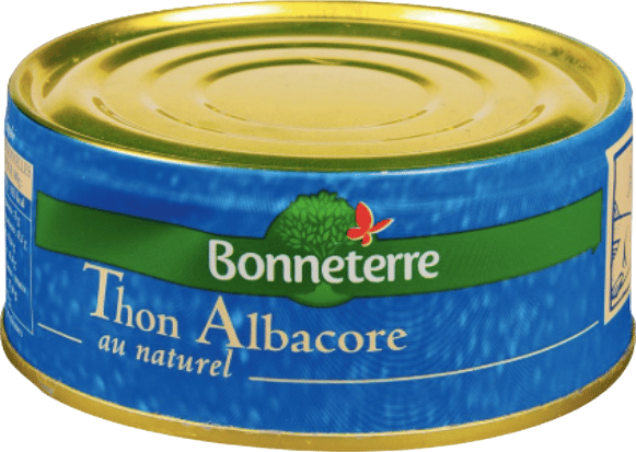 Thon albacore au naturel - 160g