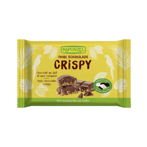 Rapunzel - Chocolat au lait crispies bio - 100g