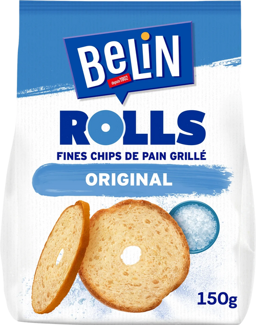 Biscuits apéritifs Rolls Original - 80g