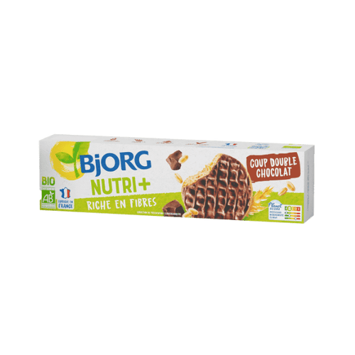 Biscuits Nutri+ Coup Double chocolat bio - 200g