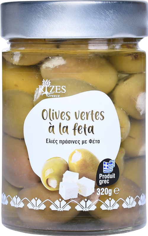 Olives vertes à la feta - 320g