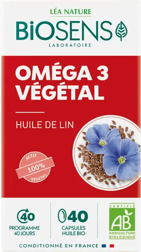 Capsule oméga 3 bio - 40caps