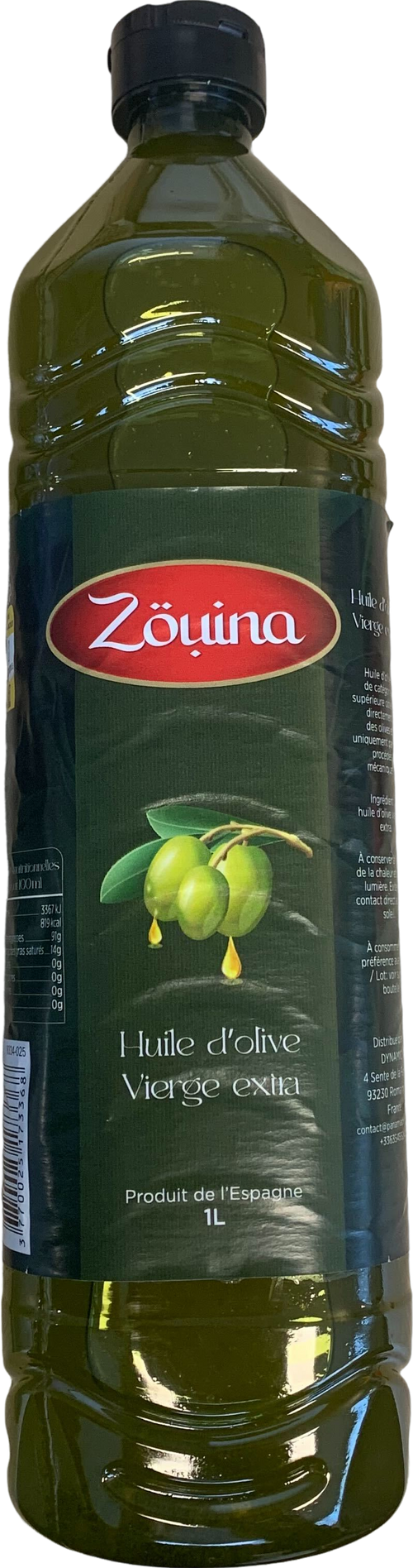 Huile d'olive vierge extra (PET) - 1L