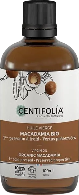 Huile Végétale Vierge Macadamia - 100ml - Bio