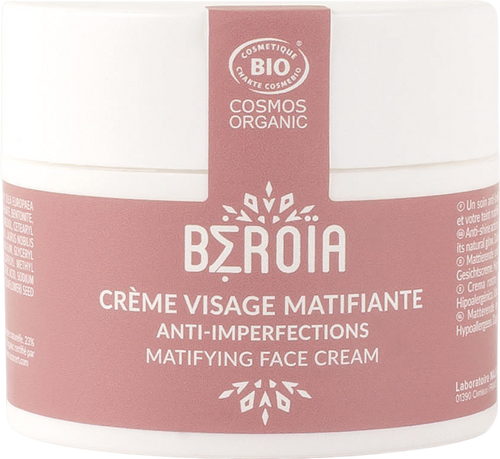 Crème visage matifiante bio - 50ml