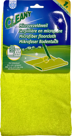Serpillère microfibre auto agrippa - 60cm