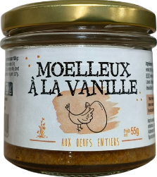 Moelleux à la vanille aux oeuf entiers - 55g