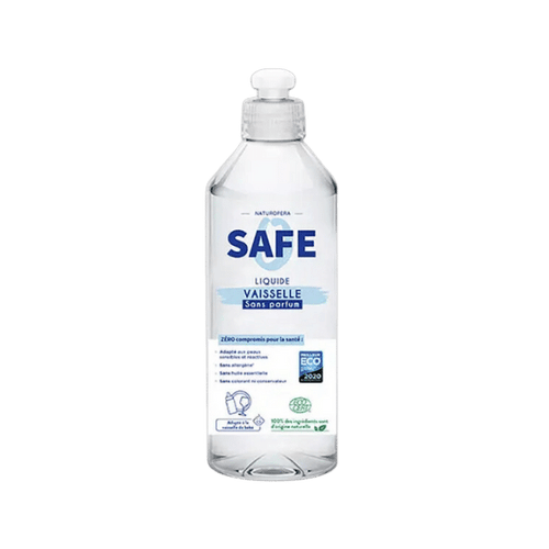 Safe - Liquide vaisselle sans parfum bio - 1L