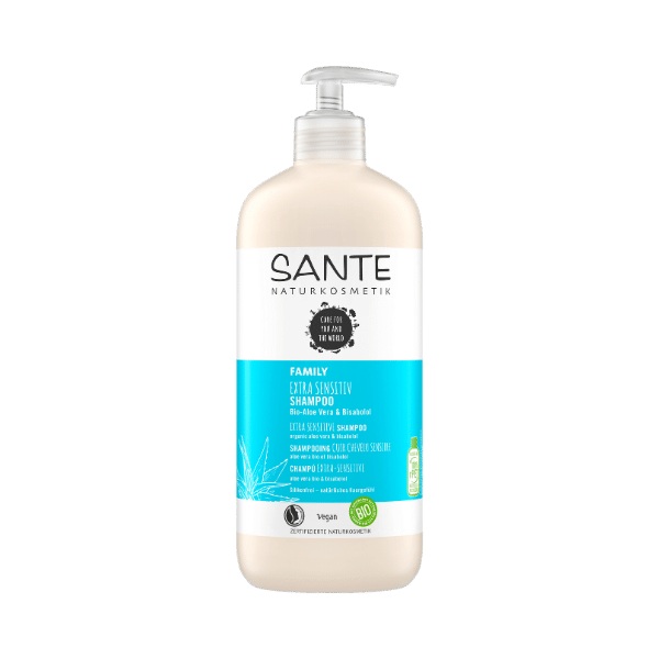 Sante - Shampoing cuir chevelu sensible à l'aloe vera bio - 500ml