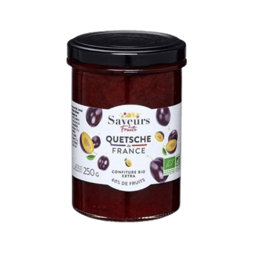 Saveurs & Fruits - Confiture de quetsche 100% bio - 250g