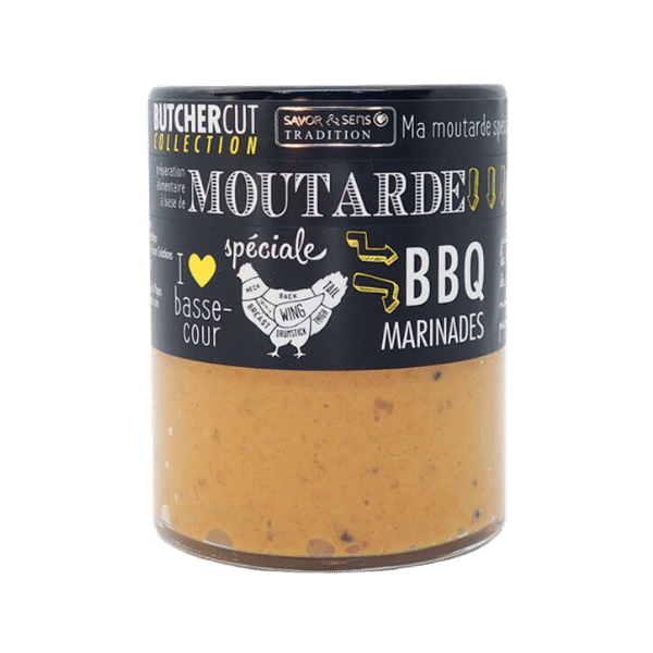 Savor et sens - Moutarde spéciale barbecue pour volailles - 130g